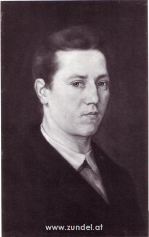 Georg Friedrich Zundel: Selbstbildnis